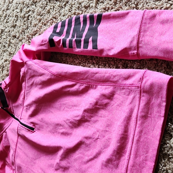 Victoria's Secret Pink Label Pullover 3/4 Zip Womans Size Large - Picture 9 of 9
